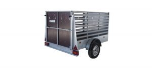 Remorque de fret de bétail fermée Comanche