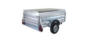 Remolc de càrrega industrial 180 amb tapa