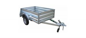 Industrial 2100 cargo trailer with drawbar