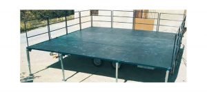 Remolque Escenario desplegado