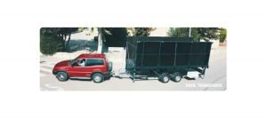 Remolque Escenario transporte