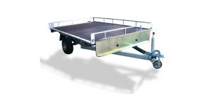 Remolc per a moto Plat 2 Quads